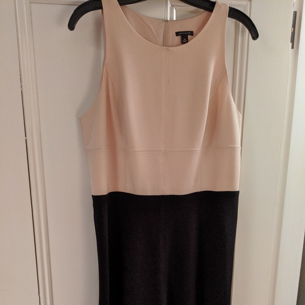 Ann Taylor block print dress